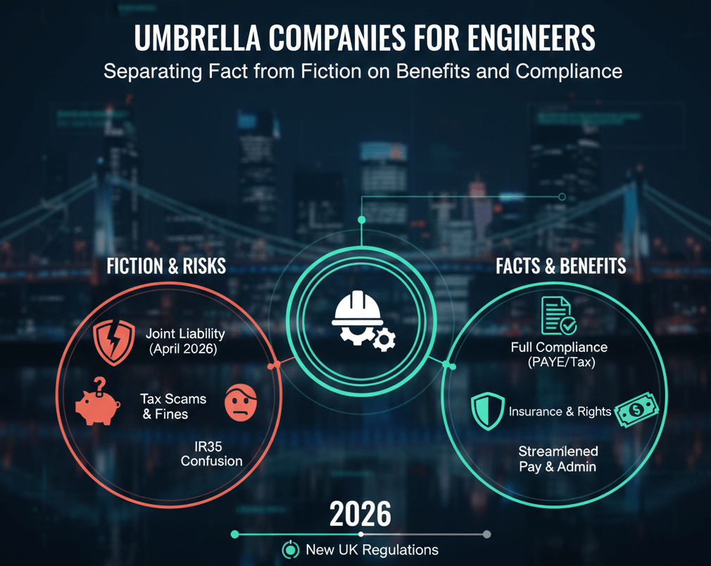 Umbrella Companies for Engineers Separating Fact from Fiction on Benefits and Compliance